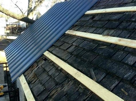 installing metal roofing this old house|metal roofing over existing shingles.